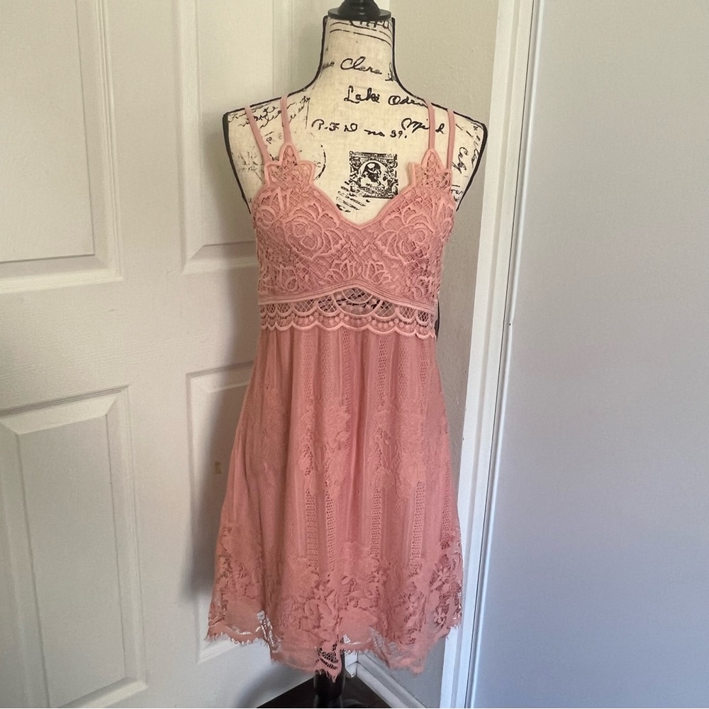 Miss Chievous Pink Dress Size M